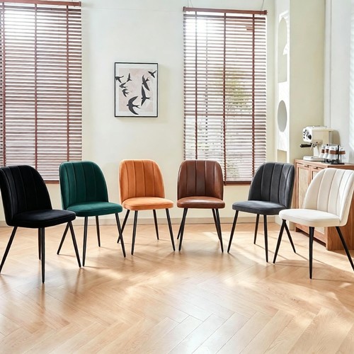 Dining chairs velvet - 2/4x,