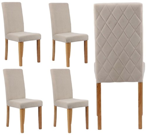 Beige velvet dining - beige,
