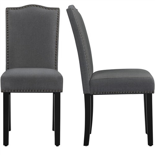 Upholstered dining chairs set - upholstered,