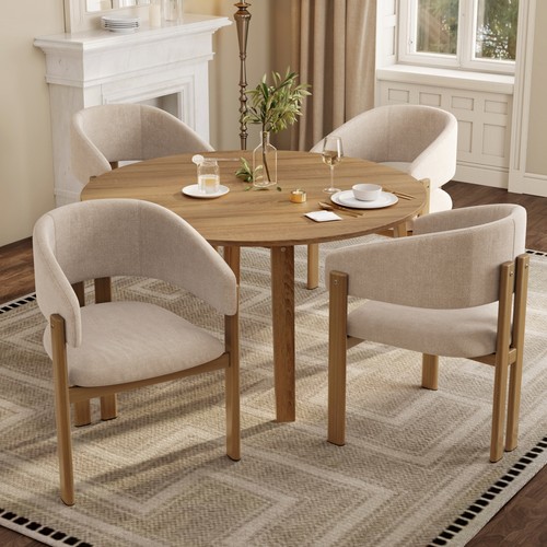 Solid wood dining chairs set - solid,