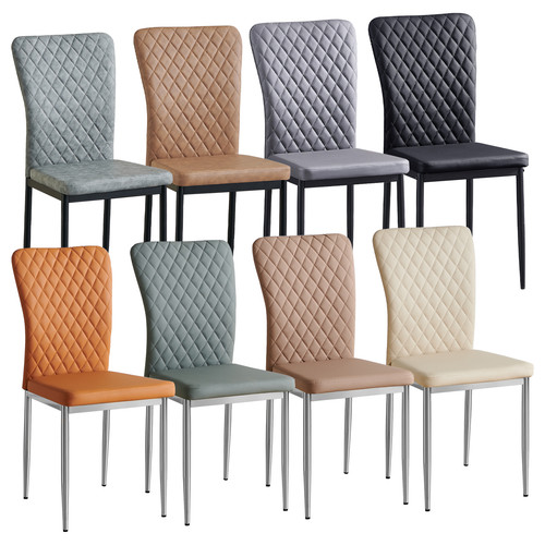 6pcs leather dining - pu,