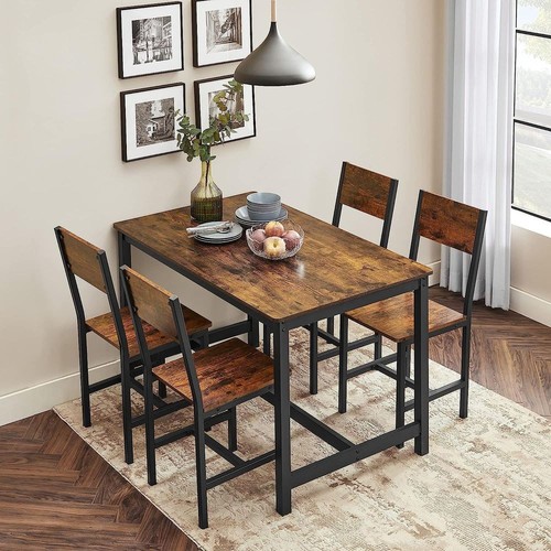 Metal frame dining - 2-metal, chairs