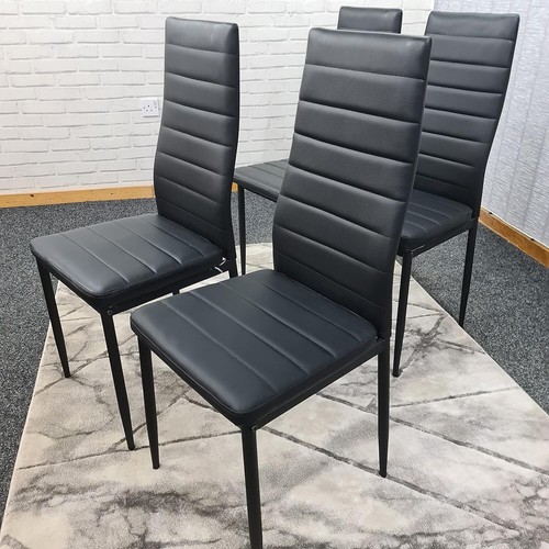 Metal frame dining chair set - metal,