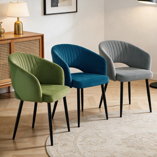 Velvet dining chairs - chairs, of