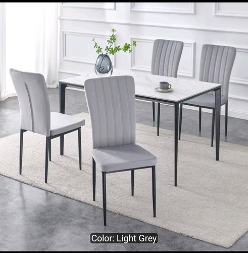 Set velvet dining chairs - 4,