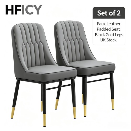 Set dining chairs faux - set,