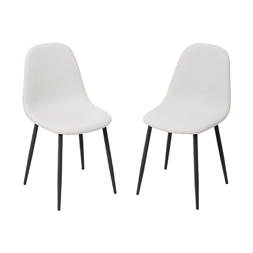 Leather dining chairs - pu,