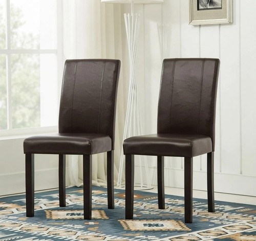 Set faux leather - of, 2