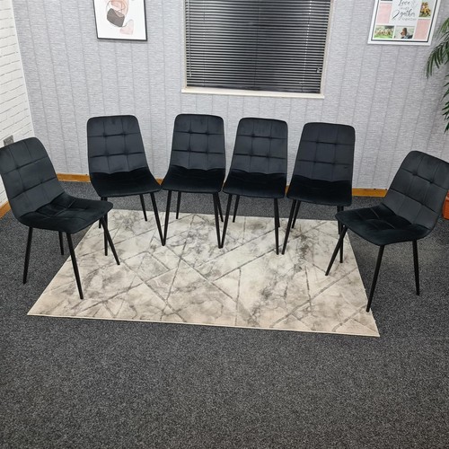 Dining chairs set black - chairs, of