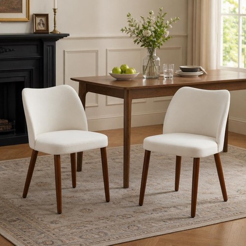 Set linen upholstered - of, 2