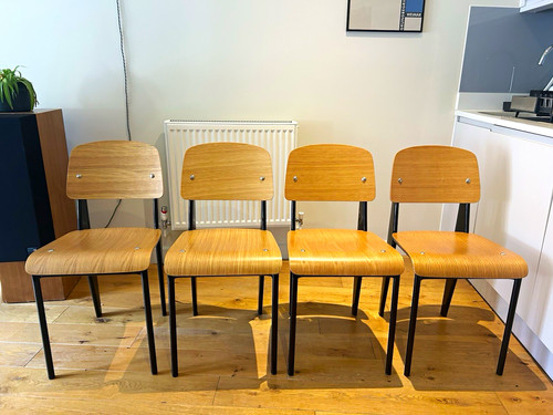 Set modern medium wood - set, 4