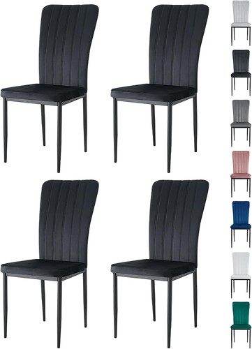 Set dining chairs velvet - 4, chairs,