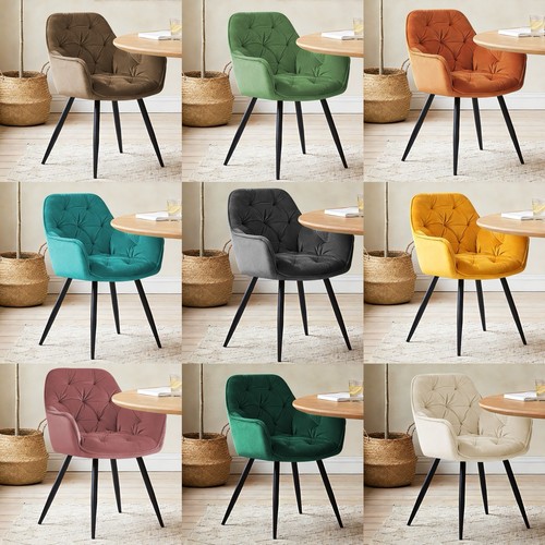 4pcs dining chairs velvet - dining,