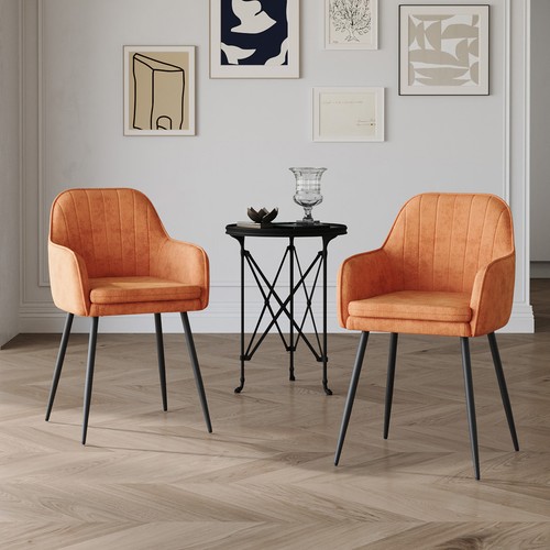 Velvet dining chairs - dining, padded