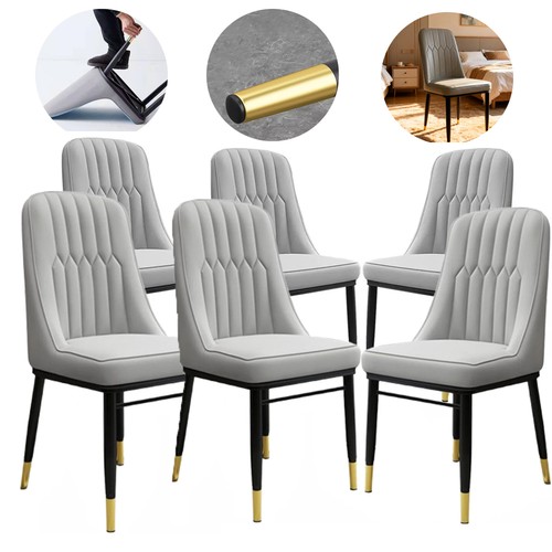 Set pu dining chairs - set,
