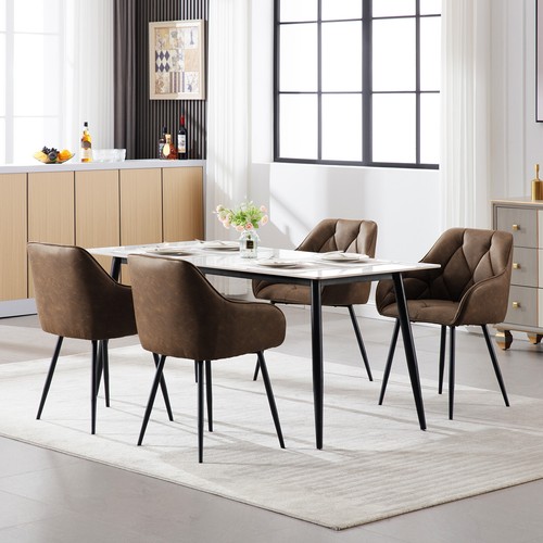 Woltu set 4 6x dining - set,